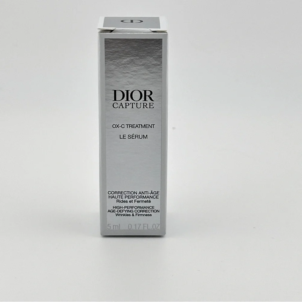 🆕 DIOR Beige Embroidered Women's Cosmetic Bag New w/ Box & Skincare Samples NIB